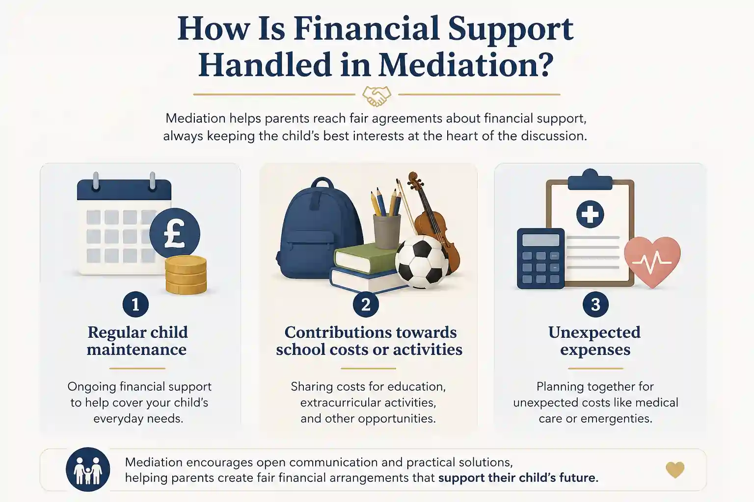 How Is Financial Support Handled in Mediation Telford