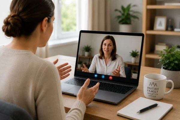 Image of online mediation Telford book in NOW